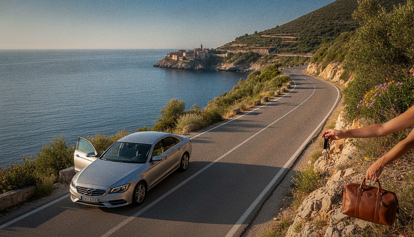 Remise des clés lors d'une location de voiture sans caution